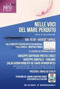 Conferenza-concerto 'Nelle voci del mare perduto'