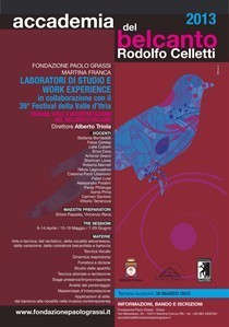 Accademia del Belcanto 'Rodolfo Celletti': Bando 2013