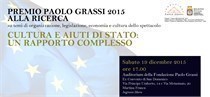 Premio Paolo Grassi 2015