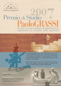 Premio di studio “Paolo Grassi” 2007