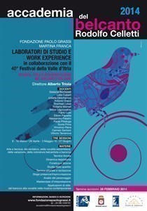 Accademia del Belcanto 'Rodolfo Celletti': concerto degli allievi a conclusione della II sessione di studio