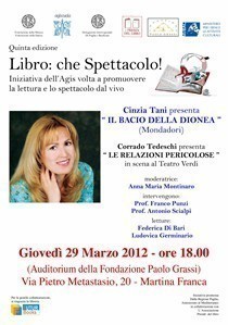 Incontro con Cinzia Tani