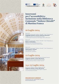 Riapertura Biblioteca Comunale