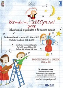 Bambini…all’Opera! – 2013