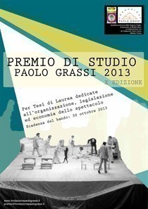 Premio Paolo Grassi 2013