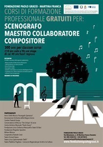 Corsi di formazione professionale gratuiti per Scenografo, Maestro collaboratore e Compositore