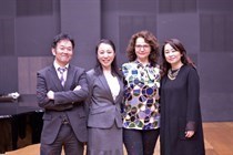 Il M° Santoro alla Showa