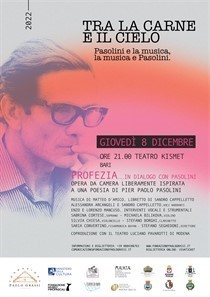 “Profezia…in dialogo con Pasolini”