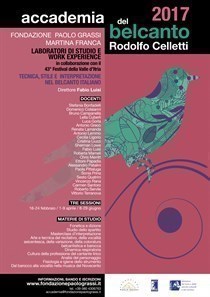 Accademia del Belcanto “Rodolfo Celletti”: aperte le iscrizioni per l’Anno Accademico 2017