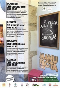 All’opera in cucina!