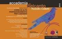 ACCADEMIA DEL BELCANTO “Rodolfo Celletti” – Anno 2012
