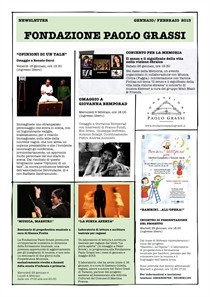 Newsletter n.1 (Gennaio/Febbraio 2013)